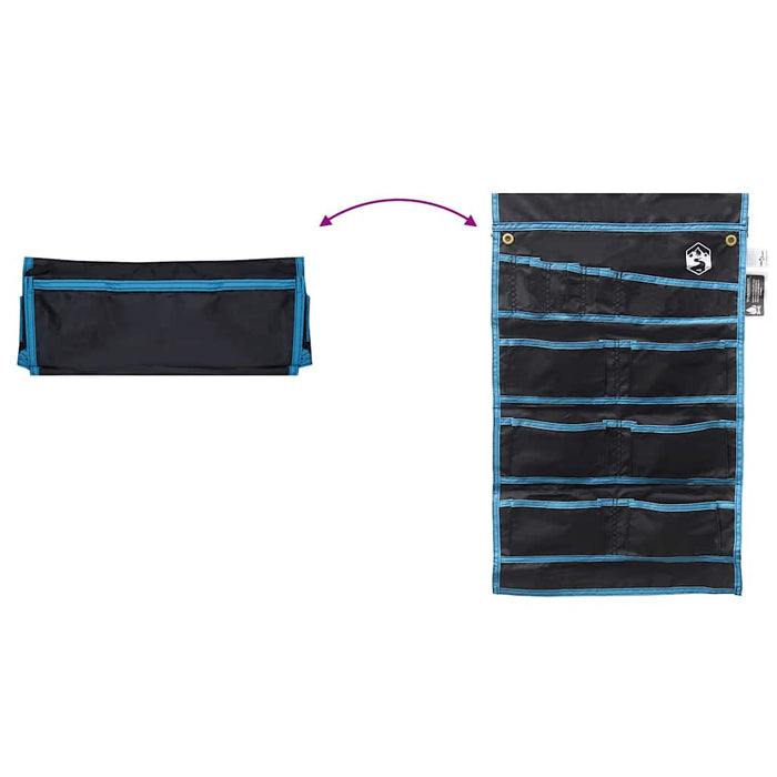 Pungă de stocare Negru și Albastru 63,5 x 40 cm oxford - WALTI WALTI
