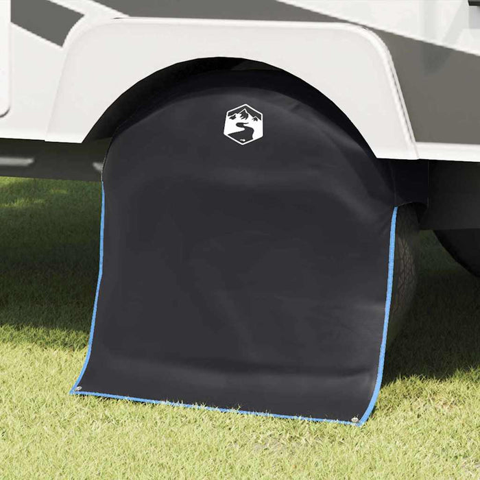 Capac de roată Negru și Albastru 108 x 76 cm oxford - WALTI WALTI