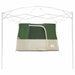 Cort cu acoperiș Altele Verde și Negru 280 x 220 x 176 cm - WALTI WALTI