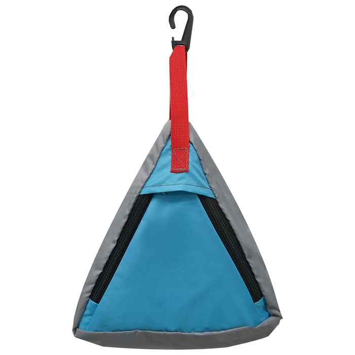 Pungă de stocare 4 pcs Gri și Albastru 24 x 16 x 24 cm oxford - WALTI WALTI