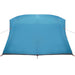Cort de Camping albastru 320 x 275 x 190 cm Poliester - WALTI WALTI