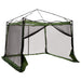 Cort interior din plasă Verde 303 x 303 cm - WALTI WALTI