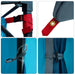 Cort cu acoperiș Altele Manual cu aerisire de aer Albastru și Negru 290 x 288 cm - WALTI WALTI