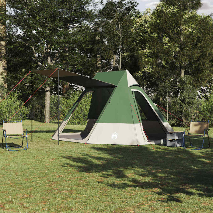 Cort de Camping Verde 482 x 360 x 227 cm Poliester - WALTI WALTI
