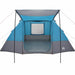 Cort de Camping albastru 482 x 360 x 227 cm Poliester - WALTI WALTI