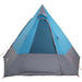 Cort de Camping albastru 482 x 360 x 227 cm Poliester - WALTI WALTI