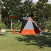 Cort de Camping Gri și portocaliu 482 x 360 x 227 cm Poliester - WALTI WALTI