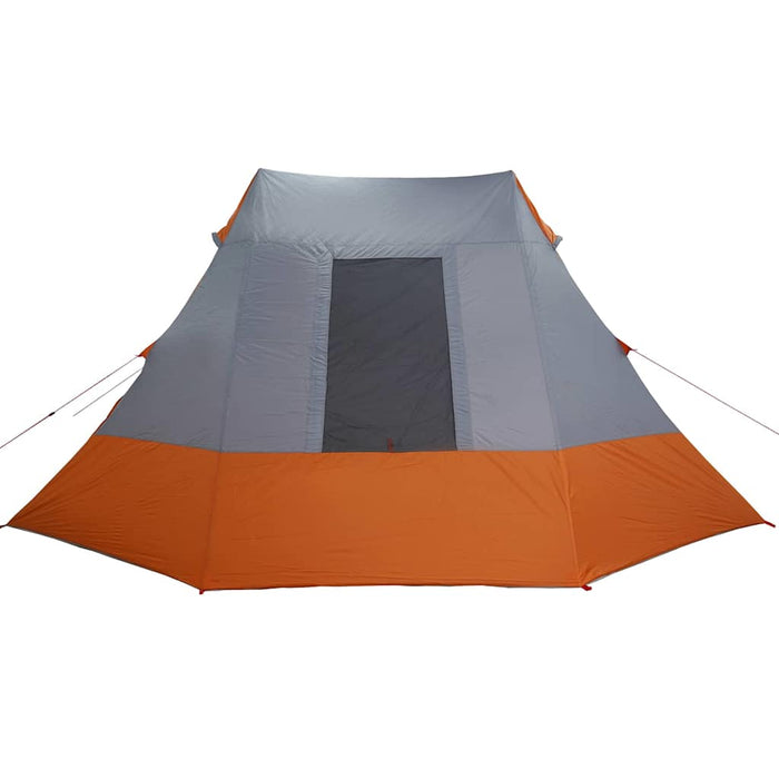 Cort de Camping Gri și portocaliu 482 x 360 x 227 cm Poliester - WALTI WALTI
