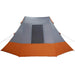Cort de Camping Gri și portocaliu 482 x 360 x 227 cm Poliester - WALTI WALTI
