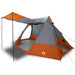Cort de Camping Gri și portocaliu 482 x 360 x 227 cm Poliester - WALTI WALTI
