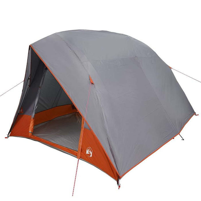 Cort de Camping Gri și portocaliu 275 x 230 x 140 cm Poliester - WALTI WALTI