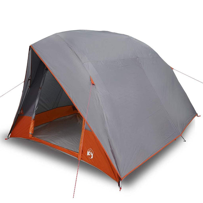 Cort de Camping Gri și portocaliu 275 x 230 x 140 cm Poliester - WALTI WALTI