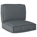 Set de perne pentru palet 2 pcs Antracit Material Oxford - WALTI WALTI