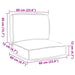 Set de perne pentru palet 2 pcs Gri 60 x 60 x 12 cm - WALTI WALTI