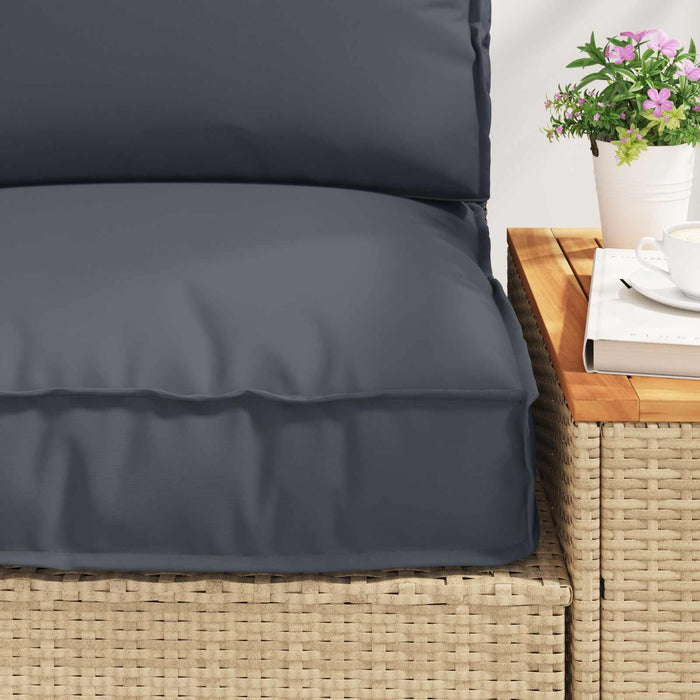 Set de perne pentru palet 2 pcs Antracit Material Oxford - WALTI WALTI