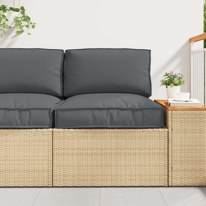 Set de perne pentru palet 2 pcs Antracit Material Oxford - WALTI WALTI
