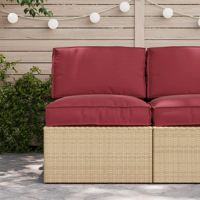 Set de perne pentru palet Material Oxford Bej 80 x 80 x 52 cm WALTI