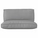 Set de perne pentru palet 2 pcs Gri 120 x 80 x 12 cm - WALTI WALTI