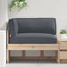Set de perne pentru palet 3 pcs Antracit 120 x 80 x 12 cm - WALTI WALTI