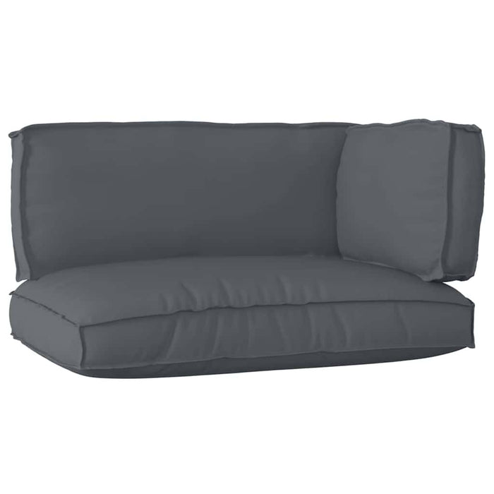 Set de perne pentru palet 3 pcs Antracit 120 x 80 x 12 cm - WALTI WALTI