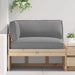 Set de perne pentru palet 3 pcs Gri 120 x 80 x 12 cm - WALTI WALTI
