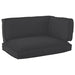 Set de perne pentru palet 3 pcs Negru Material Oxford - WALTI WALTI