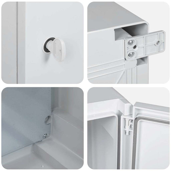 Dulap de control Gri 32 x 13 x 30 cm Plastic ABS - WALTI WALTI