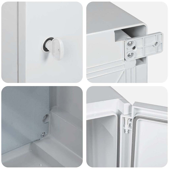 Cabinet de Control Gri 30 x 16.5 x 35 cm Plastic ABS - WALTI WALTI