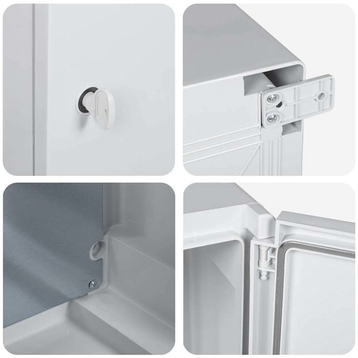 Cabinet de Control Gri 30 x 19.5 x 40 cm Plastic ABS - WALTI WALTI