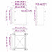Cabinet de Control Gri 30 x 19.5 x 40 cm Plastic ABS - WALTI WALTI