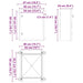 Cabinet de Control Gri 40 x 24 x 50 cm Plastic ABS - WALTI WALTI