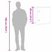 Cabinet de Control Gri 50 x 23 x 60 cm Plastic ABS - WALTI WALTI