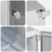 Dulap de control Gri 32 x 13 x 33 cm Plastic ABS - WALTI WALTI