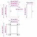 Dulap de control Gri 32 x 15 x 35 cm Plastic ABS - WALTI WALTI