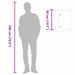 Cabinet de Control Gri 35 x 19.5 x 50 cm Plastic ABS - WALTI WALTI