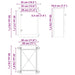 Cabinet de Control Gri 35 x 19.5 x 50 cm Plastic ABS - WALTI WALTI