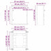Cabinet de Control Gri 50 x 22 x 60 cm Plastic ABS - WALTI WALTI