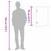 Cabinet de Control Gri 50 x 24.5 x 70 cm Plastic ABS - WALTI WALTI