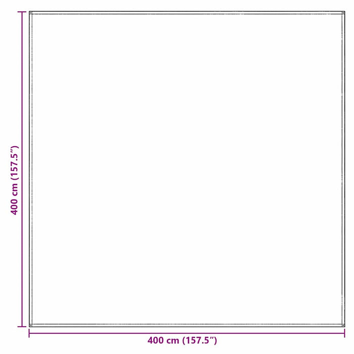 Covoare pentru Cort Albastru și Gri 400 x 400 cm Polietilenă - WALTI WALTI