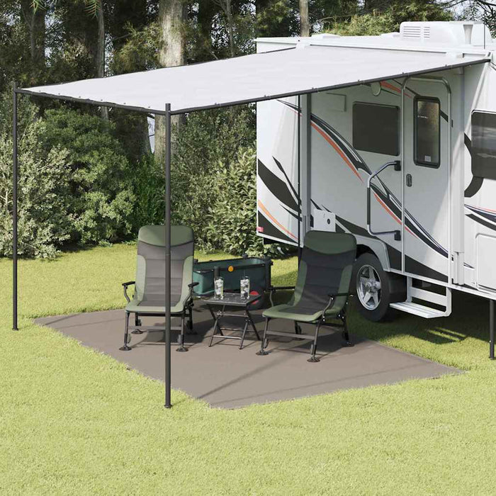 Covoare pentru Cort Manual Gri deschis 400 x 250 cm Polietilenă - WALTI WALTI