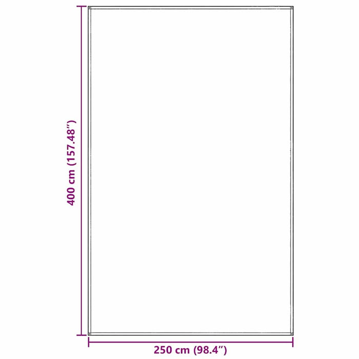 Covoare pentru Cort Manual Gri deschis 400 x 250 cm Polietilenă - WALTI WALTI