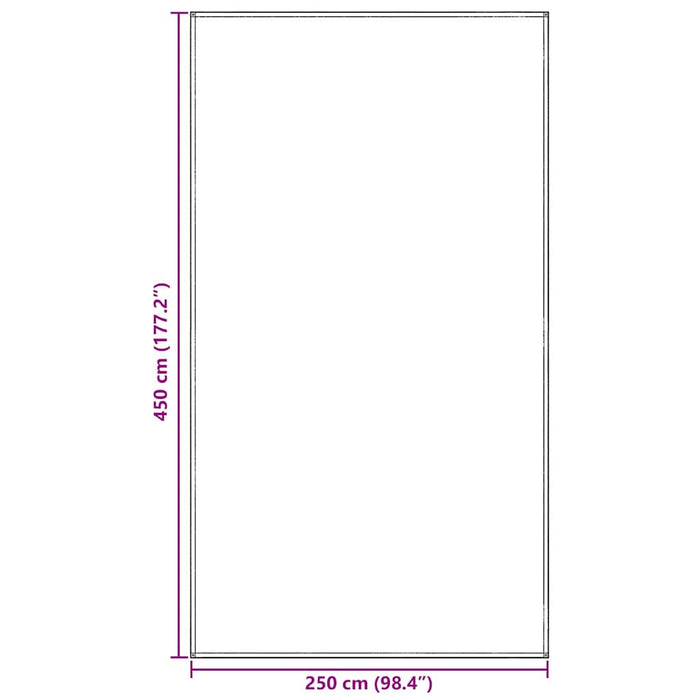 Covoare pentru Cort Manual Gri deschis 450 x 250 cm Polietilenă - WALTI WALTI