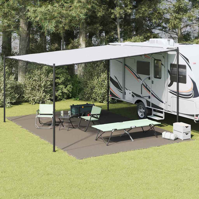 Covoare pentru Cort Manual Gri deschis 600 x 250 cm Polietilenă - WALTI WALTI