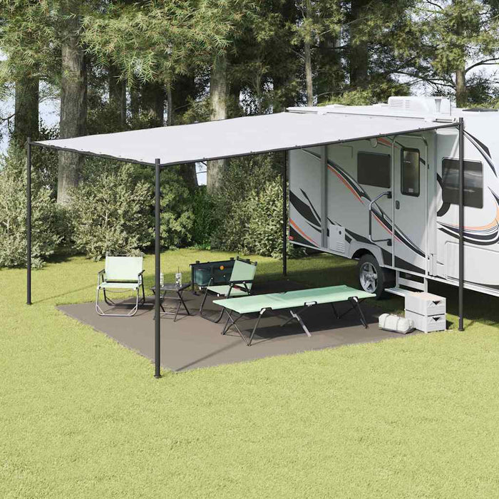 Covoare pentru Cort Manual Gri deschis 400 x 400 cm Polietilenă - WALTI WALTI