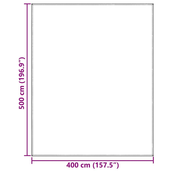 Covoare pentru Cort Manual Gri deschis 500 x 400 cm Polietilenă - WALTI WALTI