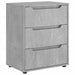Bufetă „VISNES” Gri beton 60x40x73 cm Lemn prelucrat - WALTI WALTI