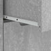 Bufetă „VISNES” Gri beton 60x40x73 cm Lemn prelucrat - WALTI WALTI