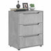 Bufetă „VISNES” Gri beton 60x40x73 cm Lemn prelucrat - WALTI WALTI