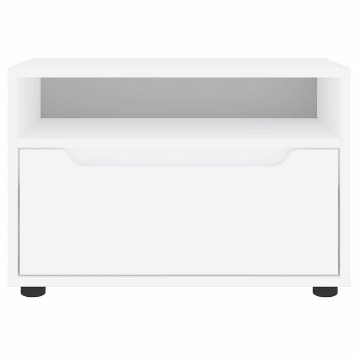 Dulap TV "VISNES" alb 60x40x38 cm lemn de prelucrare - WALTI WALTI