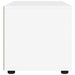 Dulap TV "VISNES" alb 60x40x38 cm lemn de prelucrare - WALTI WALTI